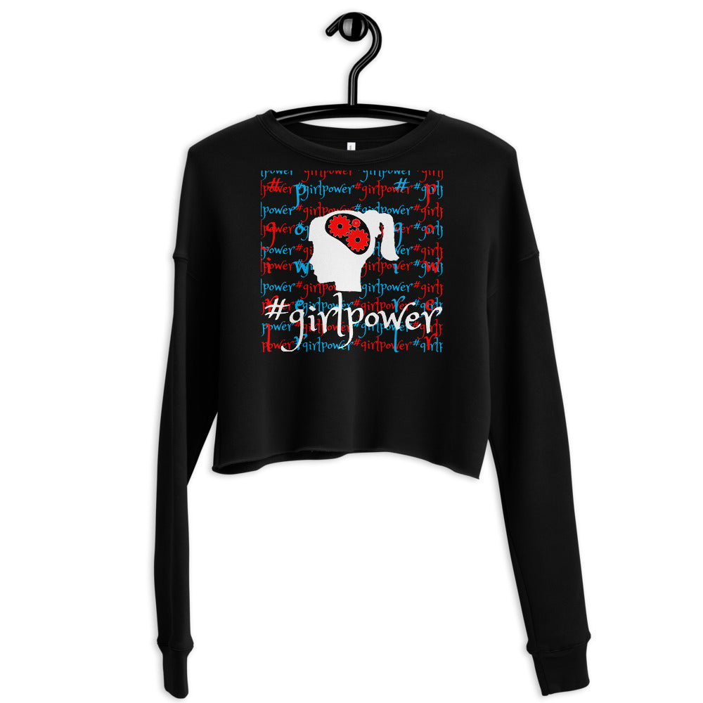 girlpower-girls-crop-shirt-wickedyo-womens-cropped-sweatshirt-black 1